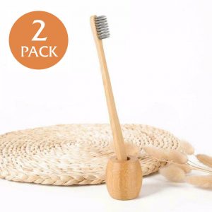 Cepillos Dientes Bambu Base X2